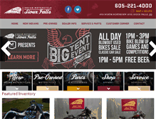 Tablet Screenshot of indianmotorcyclesf.com